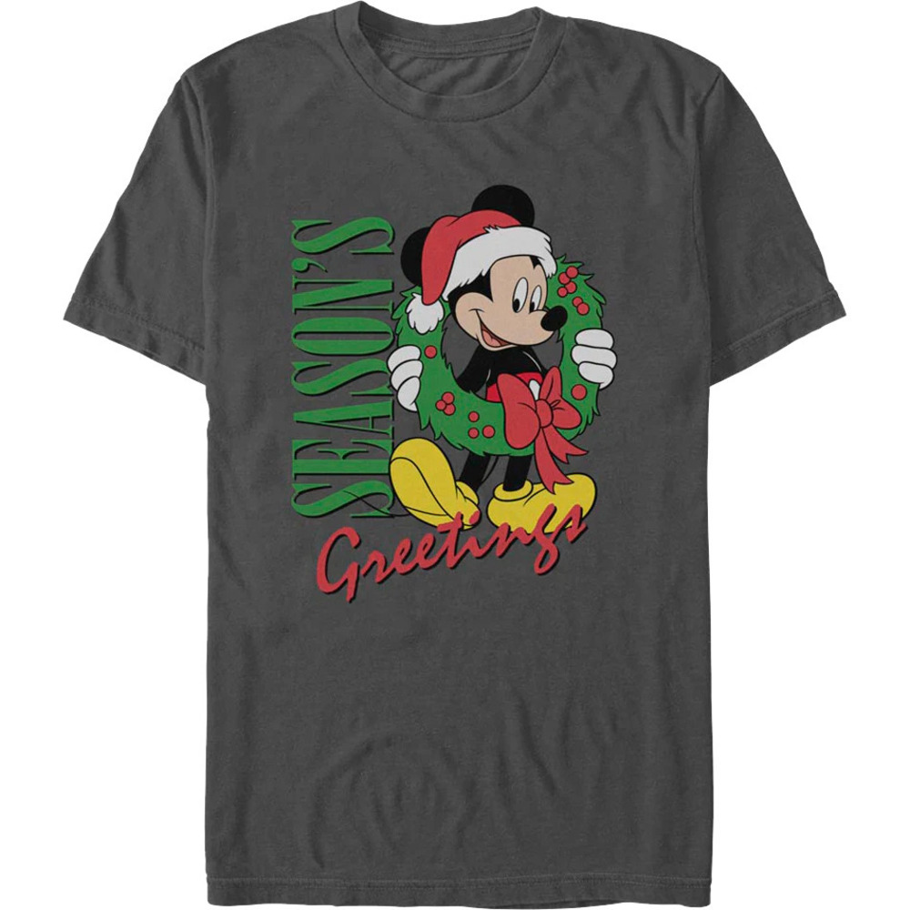 Mickey Mouse Seasons Greetings Disney Tshirt